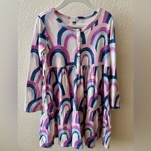 Tea Collection Purple Rainbow Dress